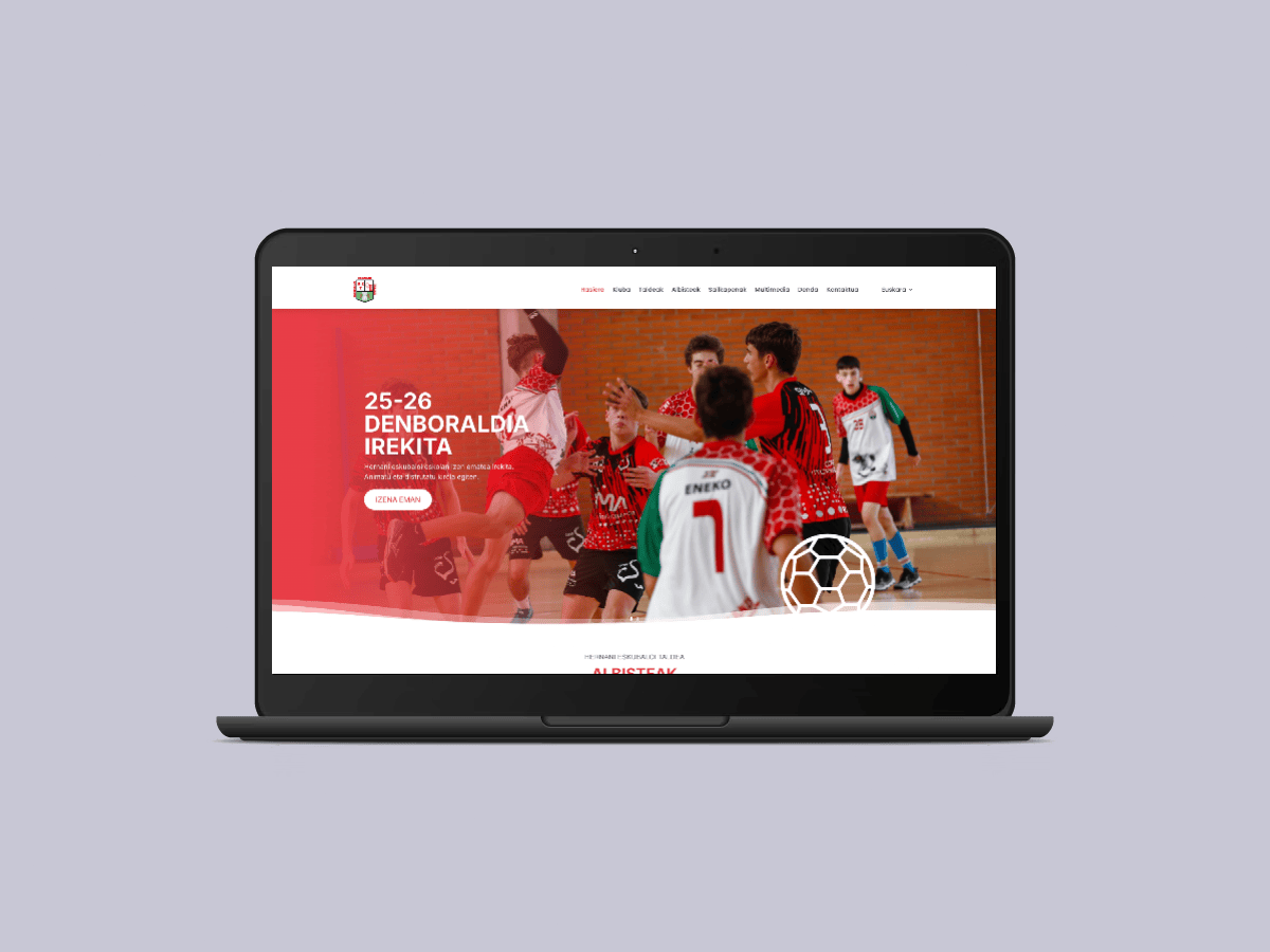 Portfolio 8 Hernani Eskubaloi Taldea